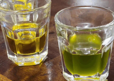 Olive oil tasting