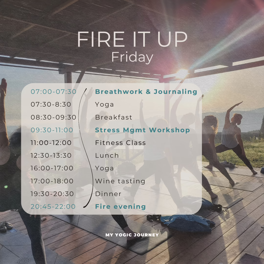 Fire it up Friday Program